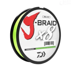 Daiwa J-Braid Braided Line Chartreuse