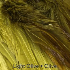 Hareline Strung Saddle Hackle