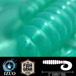 Hawaiian Angler 2'' Curly Tail Grubs