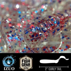 Hawaiian Angler 2'' Curly Tail Grubs
