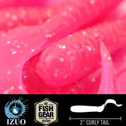 Hawaiian Angler 2'' Curly Tail Grubs