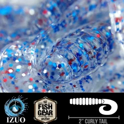 Hawaiian Angler 2'' Curly Tail Grubs