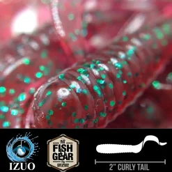 Hawaiian Angler 2'' Curly Tail Grubs