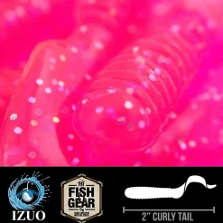 Hawaiian Angler 2'' Curly Tail Grubs