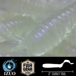 Hawaiian Angler 2'' Curly Tail Grubs