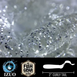 Hawaiian Angler 2'' Curly Tail Grubs