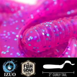 Hawaiian Angler 2'' Curly Tail Grubs
