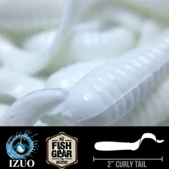 Hawaiian Angler 2'' Curly Tail Grubs