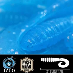 Hawaiian Angler 2'' Curly Tail Grubs