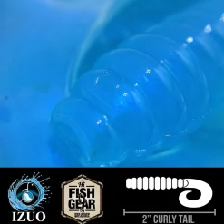Hawaiian Angler 2'' Curly Tail Grubs