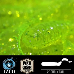 Hawaiian Angler 2'' Curly Tail Grubs
