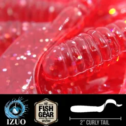 Hawaiian Angler 2'' Curly Tail Grubs