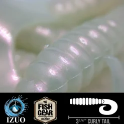 Hawaiian Angler 4'' Curly Tail Grubs