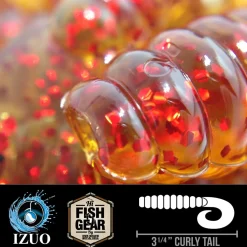 Hawaiian Angler 4'' Curly Tail Grubs