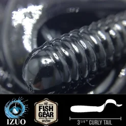 Hawaiian Angler 3.25'' Curly Tail Grubs