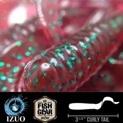 Hawaiian Angler 3.25'' Curly Tail Grubs