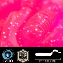 Hawaiian Angler 3.25'' Curly Tail Grubs