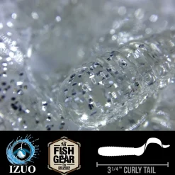 Hawaiian Angler 3.25'' Curly Tail Grubs