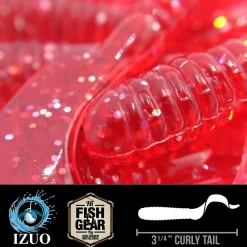 Hawaiian Angler 3.25'' Curly Tail Grubs