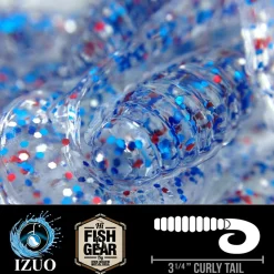Hawaiian Angler 3.25'' Curly Tail Grubs