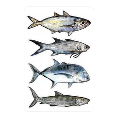 Hawaii Fishing Gear Stickers