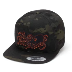 HFG - 3D Tako (Octopus) MultiCam® Black Flat Bill Snapback Hat