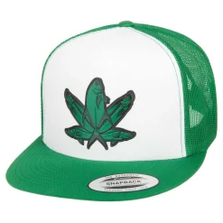 HFG - Florida Green Fish Kelly Green Flat Bill Snapback Hat