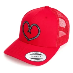 HFG - Hooked Red Classic Snapback Trucker Hat