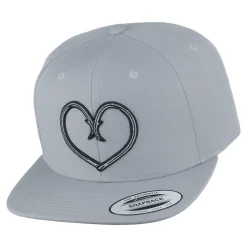 HFG - Hooked Silver Flat Bill Snapback Hat