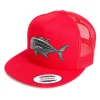 HFG - JDM Ulua Red Snapback Flat Bill Trucker Hat