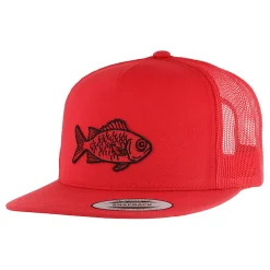 HFG - Menpachi Red Snapback Flat Bill Trucker Hat