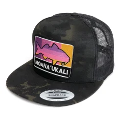 HFG - Moana 'Ukali (Goatfish) MultiCam® Black Flat Bill Trucker Hat