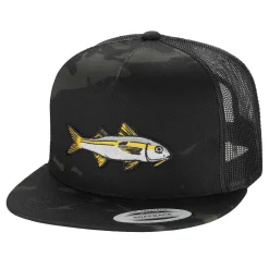 HFG - Oama MultiCam® Black Flat Bill Snapback Trucker Hat
