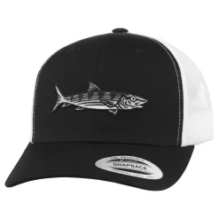 HFG - Oio (Bonefish) Black/White Snapback Classic Trucker Hat