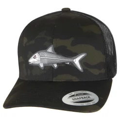 HFG - Oio Bones MultiCam® Black Classic Snapback Trucker Hat