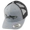 HFG - Oio Heather Gray/Black Snapback Classic Trucker Hat