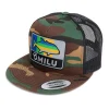 HFG - Omilu Camo FlatBill Snapback Trucker Hat