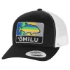 HFG - Omilu Patch Black/White Snapback Classic Trucker Hat