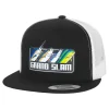 HFG - Pelagic Grand Slam White/Black Snapback Flatbill Trucker Hat
