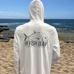 HFG Performance UV Protection Hoodie (White)