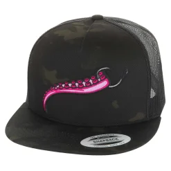 HFG - Pink Tako MultiCam® Black Flat Bill Snapback Trucker Hat