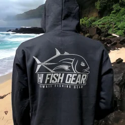 HFG Reflective Ulua Logo Zip-Up Hoodie Sweater