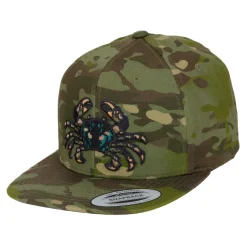 HFG - Samoan Mud Crab MultiCam® Tropic Green Flat Bill Snapback Hat