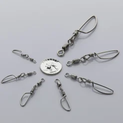 HFG Stainless Steel Crane Swivels With Tournament Snap