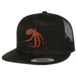 HFG - Tako MultiCam® Black Flat Bill Snapback Trucker Hat