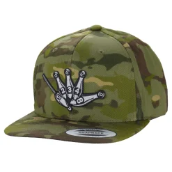 HFG - Throw Da Shaka Tropic Multicam® Flatbill Snapback Hat