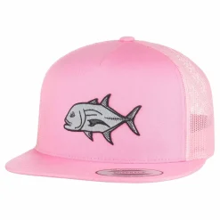 HFG - Ulua Pink Flat Bill Snapback Trucker Hat