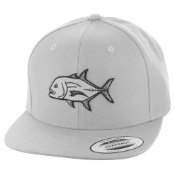 HFG - Ulua Silver Flat Bill Snapback Hat