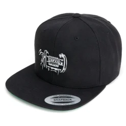 HFG - UNFKN Reel Black Flat Bill Snapback Hat