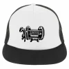 HFG - UNFKN Reel Black / White Flatbill Trucker Hat